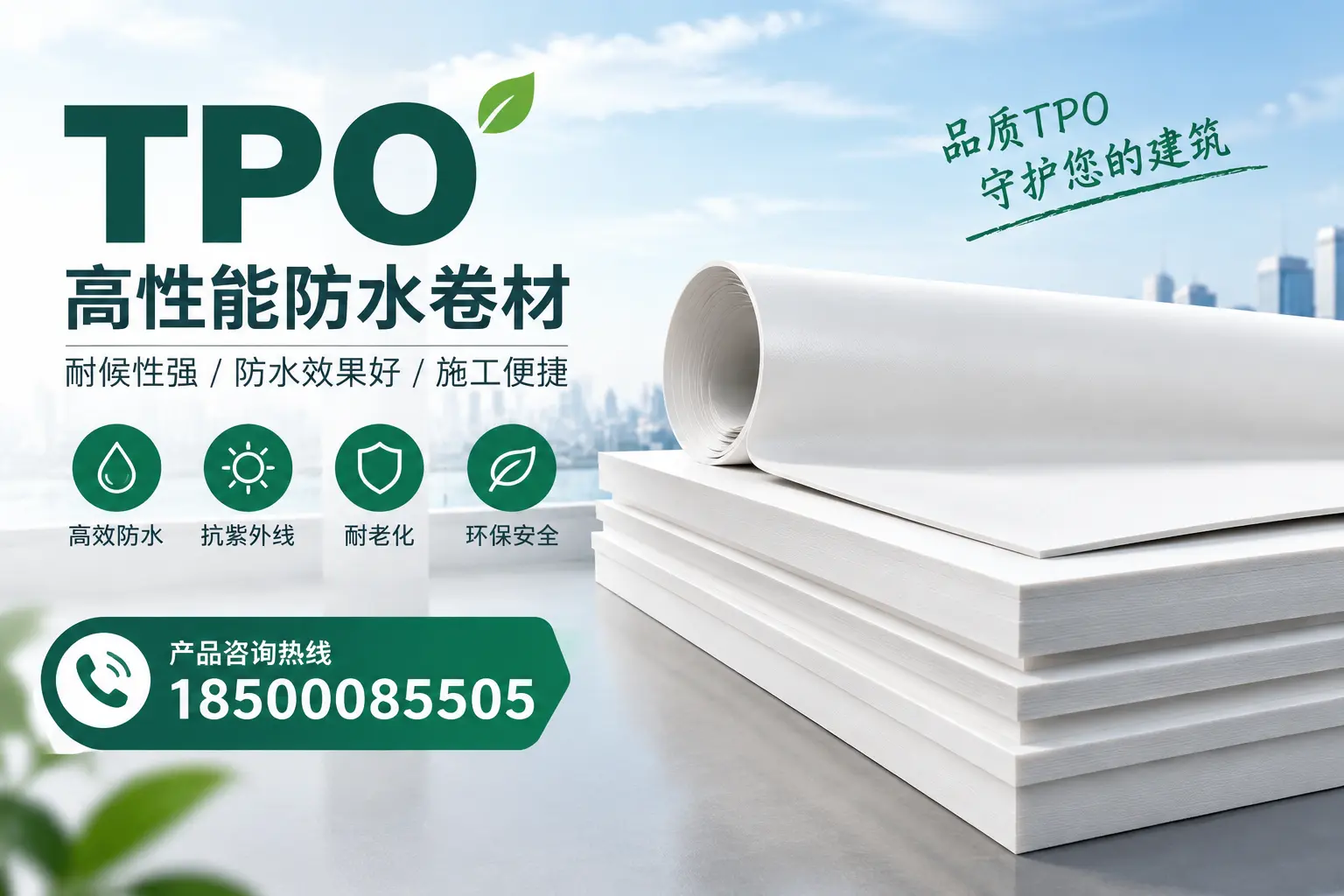 选择tpo材料时的注意事项，避免焦作企业常见误区